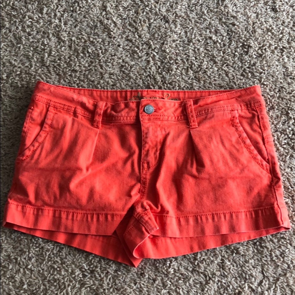 Orange American Rag Shorts